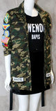 Patch Army Jacket - DESIGNER INSPIRED FASHIONS