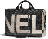 Printed Canvas Bowling Bag