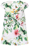 Garden Print Dress - DESIGNER INSPIRED FASHIONS