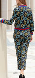 Logo Printed Jacket & Pant Set - DESIGNER INSPIRED FASHIONS
