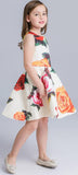Rose Print Bolero Jacket & Dress Set - DESIGNER INSPIRED FASHIONS
