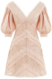 'Painted Heart' Chevron Dress, Pink