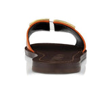 TF Flat Sandals - Yellow, Orange, Black