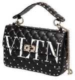 Medium VLTN Shoulder Bag - White or Black