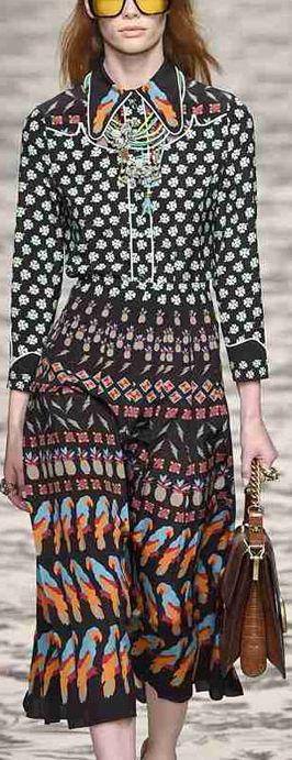 Clover & Exotic Print Dress - DESIGNER INSPIRED FASHIONS