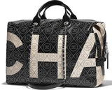Printed Canvas Bowling Bag