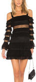 'Brandi' Black Mini Dress