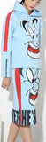 Blue Genie Printed Hooded Sweater & Skirt Set - DESIGNER INSPIRED FASHIONS