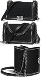 Boy Tweed Quilted Handbag
