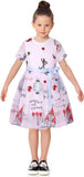 Embroidered Tulle Dress - White or Light Pink - DESIGNER INSPIRED FASHIONS