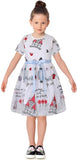 Embroidered Tulle Dress - White or Light Pink - DESIGNER INSPIRED FASHIONS