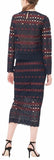 Crochet Lace & Long Sleeve Top & Skirt Set - DESIGNER INSPIRED FASHIONS