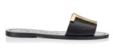 TF Flat Sandals - Yellow, Orange, Black
