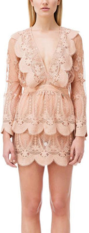 Mini Dress in Lace