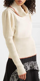 Ribbed-Knit Turtleneck Sweater