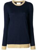 Perfectly Fitted Metallic Trim Sweater