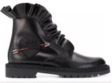 Ruffled Ankle Boots