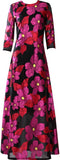Floral Print Maxi Dress
