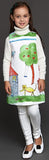 Child's Drawing Print Dress - DESIGNER INSPIRED FASHIONS