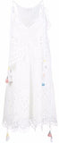 Butterfly Tulle Lace Dress in White - DESIGNER INSPIRED FASHIONS
