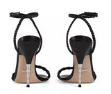 Braided Leather Sandals