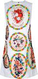 Pom Pom Embellished Mini Dress