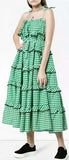 Gingham Ruffled Sundress