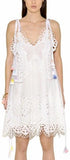 Butterfly Tulle Lace Dress in White - DESIGNER INSPIRED FASHIONS