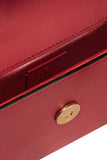 Broadway Mini Embellished Leather Shoulder Bag - Red or Black