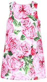 Roses Printed Jacquard Dress - DESIGNER INSPIRED FASHIONS