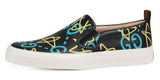 'Ghost' Graffiti Skate Sneaker - DESIGNER INSPIRED FASHIONS