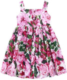 Floral Print Button-Down Sundress