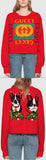 Logo Sweatshirt with Embroidery, Red