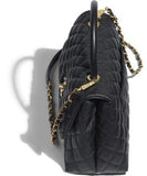 Flap Bag with Top Handle