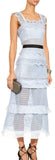 'Petunia' Ruffled Tiered Midi Dress - DESIGNER INSPIRED FASHIONS