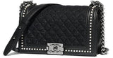 Boy Tweed Quilted Handbag