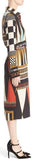 Backgammon Print Shirt-Dress - DESIGNER INSPIRED FASHIONS
