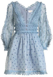 'Winsome' Tea Dress, Blue - DESIGNER INSPIRED FASHIONS