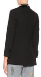 Pearl-Trimmed Blazer