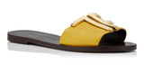 TF Flat Sandals - Yellow, Orange, Black