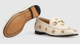 Jordaan Embroidered Leather Loafer