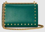 Padlock Pearl Studded Leather Shoulder Bag - (Various colors to choose from) - DESIGNER INSPIRED FASHIONS