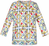 Tile Print Jacket & Dress Set - DESIGNER INSPIRED FASHIONS