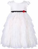 Tiered White Dress - DESIGNER INSPIRED FASHIONS