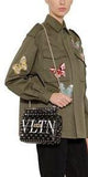 Medium VLTN Shoulder Bag - White or Black