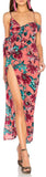 'Flamenco' Midi Dress - DESIGNER INSPIRED FASHIONS