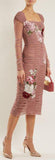 Floral-Embroidered Tulle Dress | DESIGNER INSPIRED FASHIONS