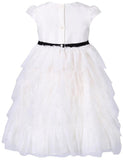 Tiered White Dress - DESIGNER INSPIRED FASHIONS