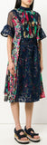 Lace-Paneled Dress