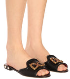 Embellished Leather Sandals | DESIGNER INSPIRED FASHIONS